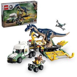 LEGO Jurassic World Dinosaur Missions:
Allosaurus Transport Truck Toy 76966
